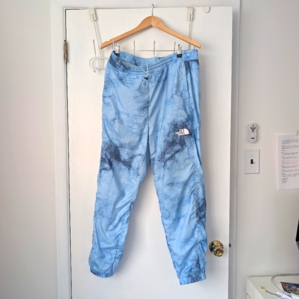 The North Face | Blue Tie-Dye | Track Pants | Women's Large